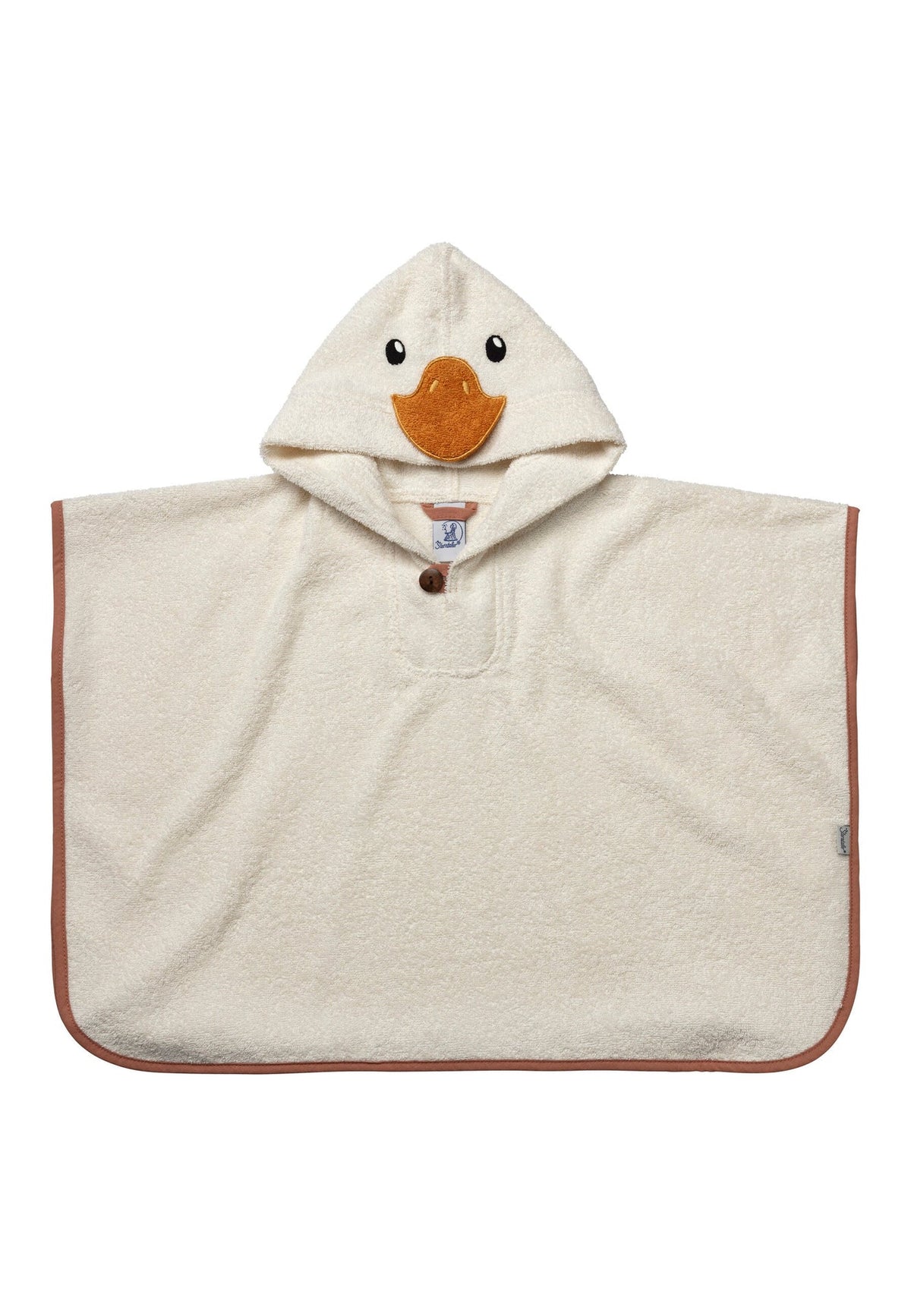 Poncho de bain enfant Canard Edda - 50 x 70 cm – vue 2