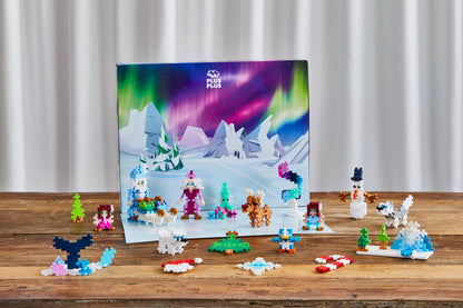 PLUS PLUS Advent Calendar "Northern Lights" 600p