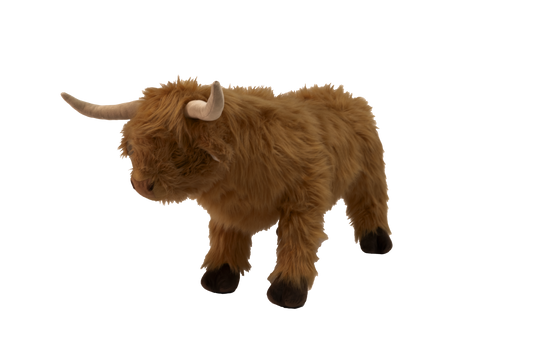 Decoration Peluche Vache des Highlands - Wild & Soft