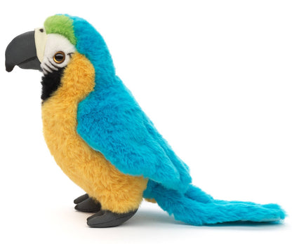 Macaw Parrot Plush Toy - Blue