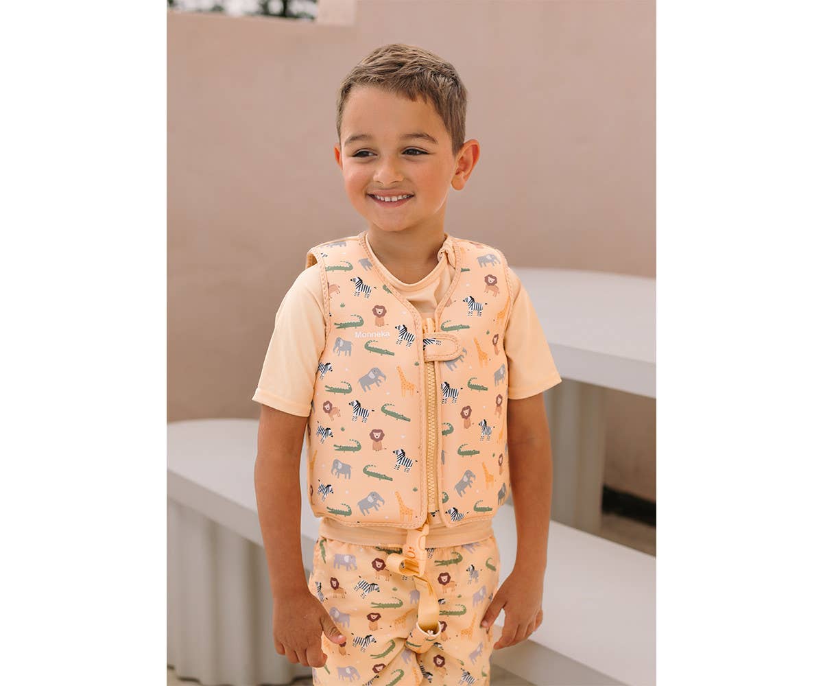 Swimming vest for 2-3 year old wild animals