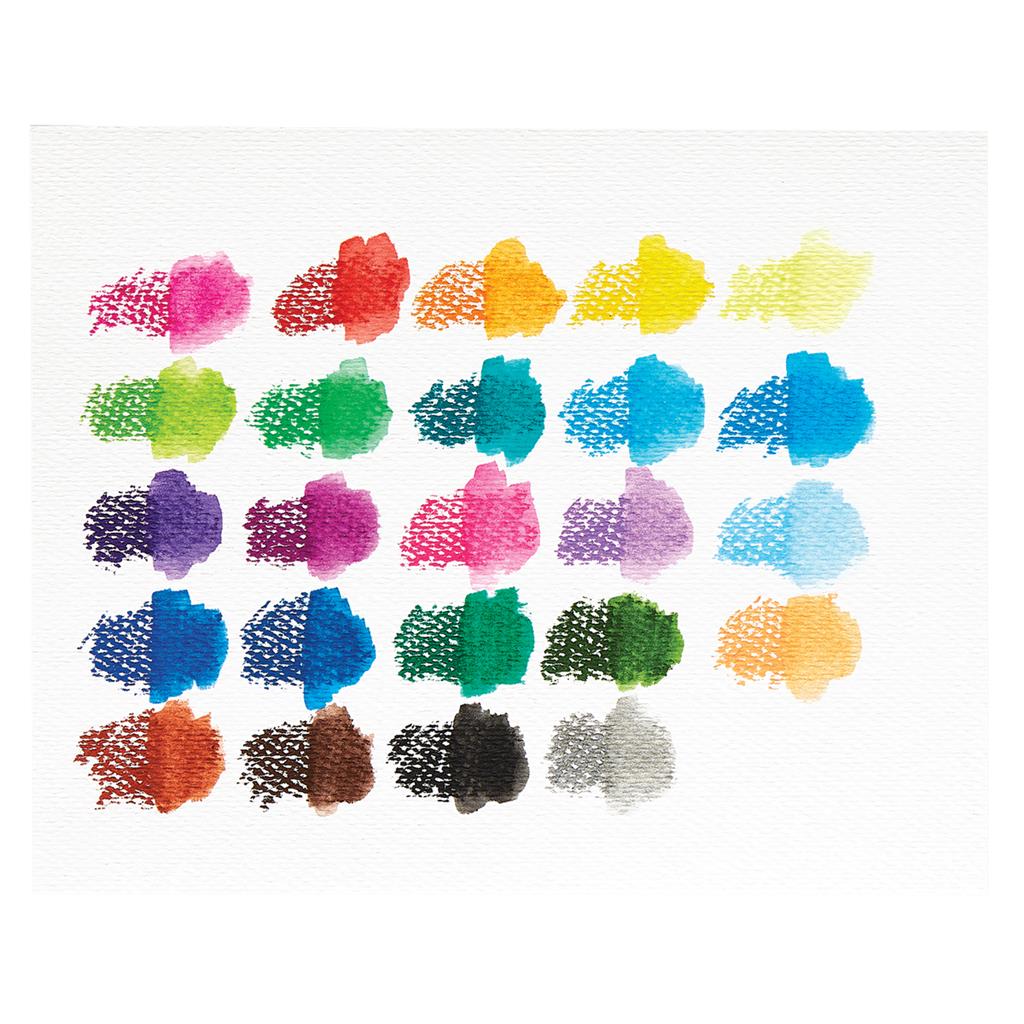 Gelstift-Set – 24 Stifte und 1 Pinsel