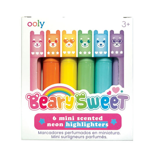 Set of 6 Mini Scented Highlighters
