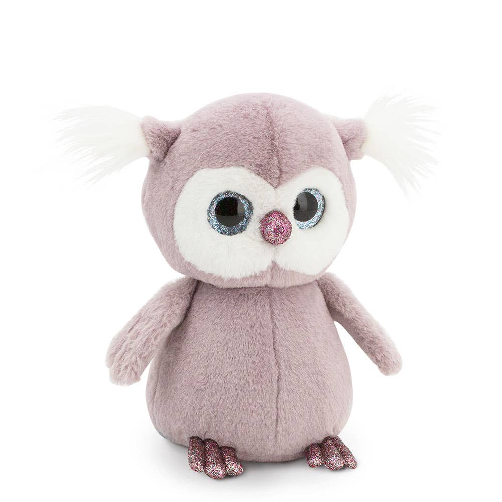 Fluffy the Little Purple Owl Plush Toy - 22 cm - 0+