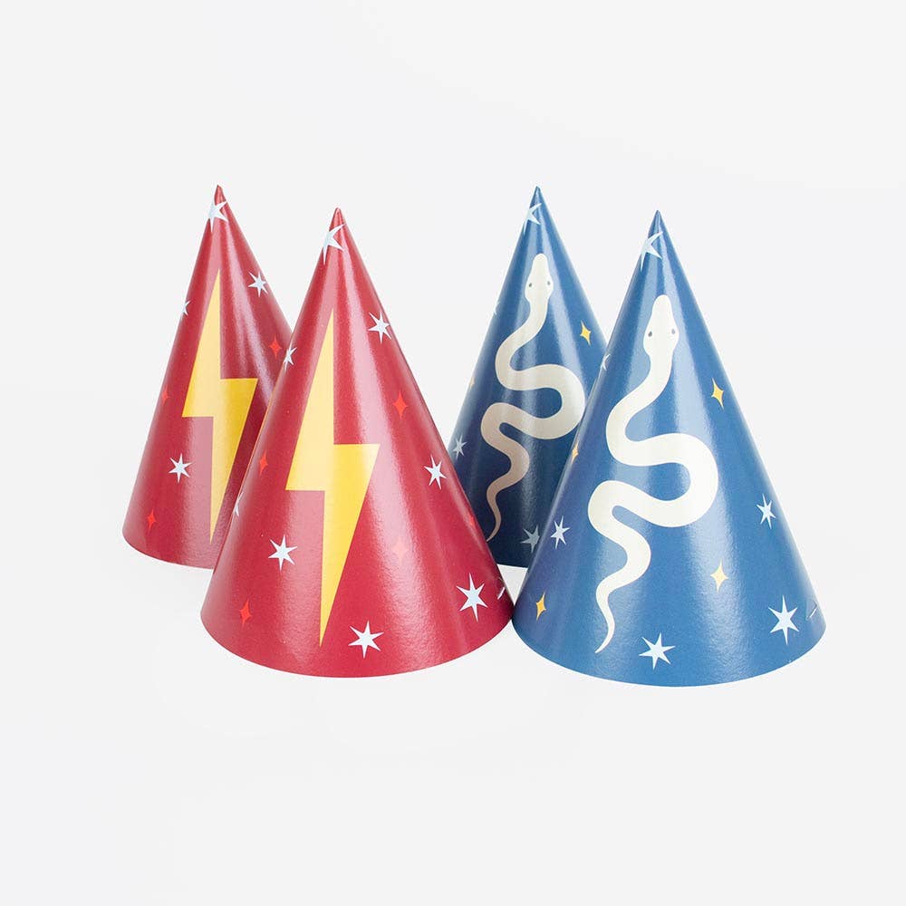 8 Party Hats - Wizard