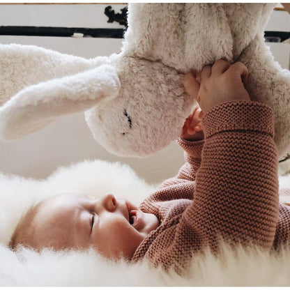 Small plush rabbit | White