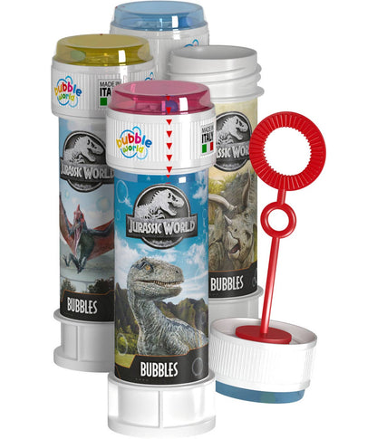 Seifenblasen-Set Jurassic World – Display mit 36 Flaschen à 60 ml Bubble World