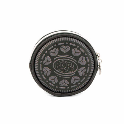 Porte-Monnaie Rond Oh My Pop! « Black Cookie » – Brun