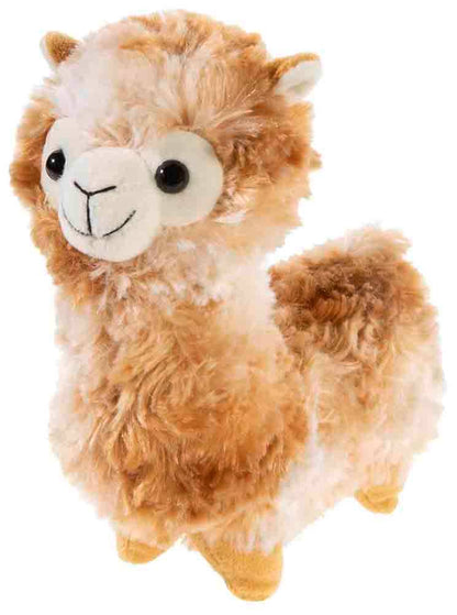 Peluche Lama bouclé (3 coloris possibles) - 18 cm