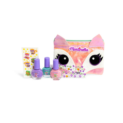 Children's nail polish and tattoo set