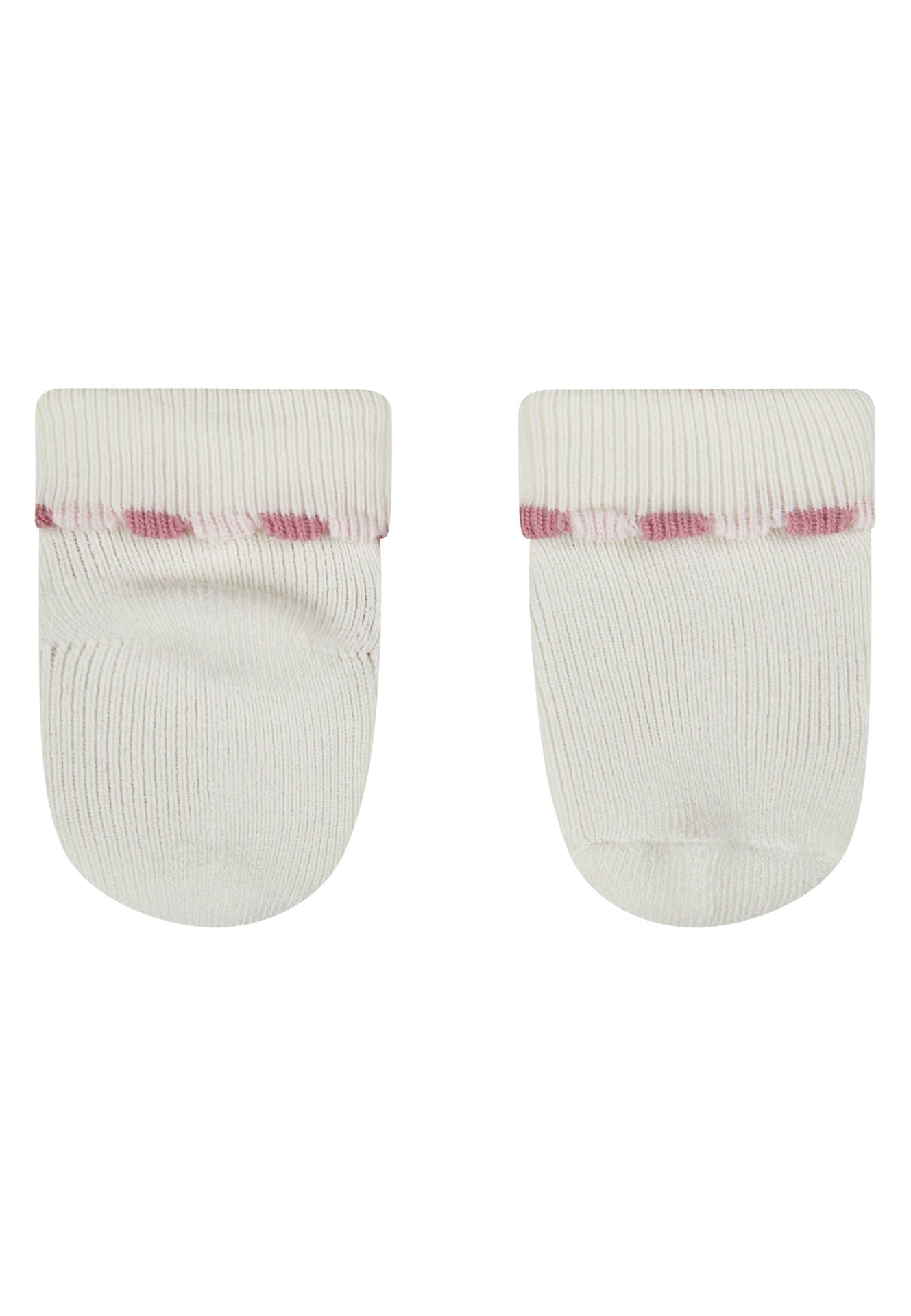 3-pack of newborn fold-over socks