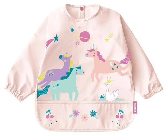 Unicorn Long-Sleeved Bib