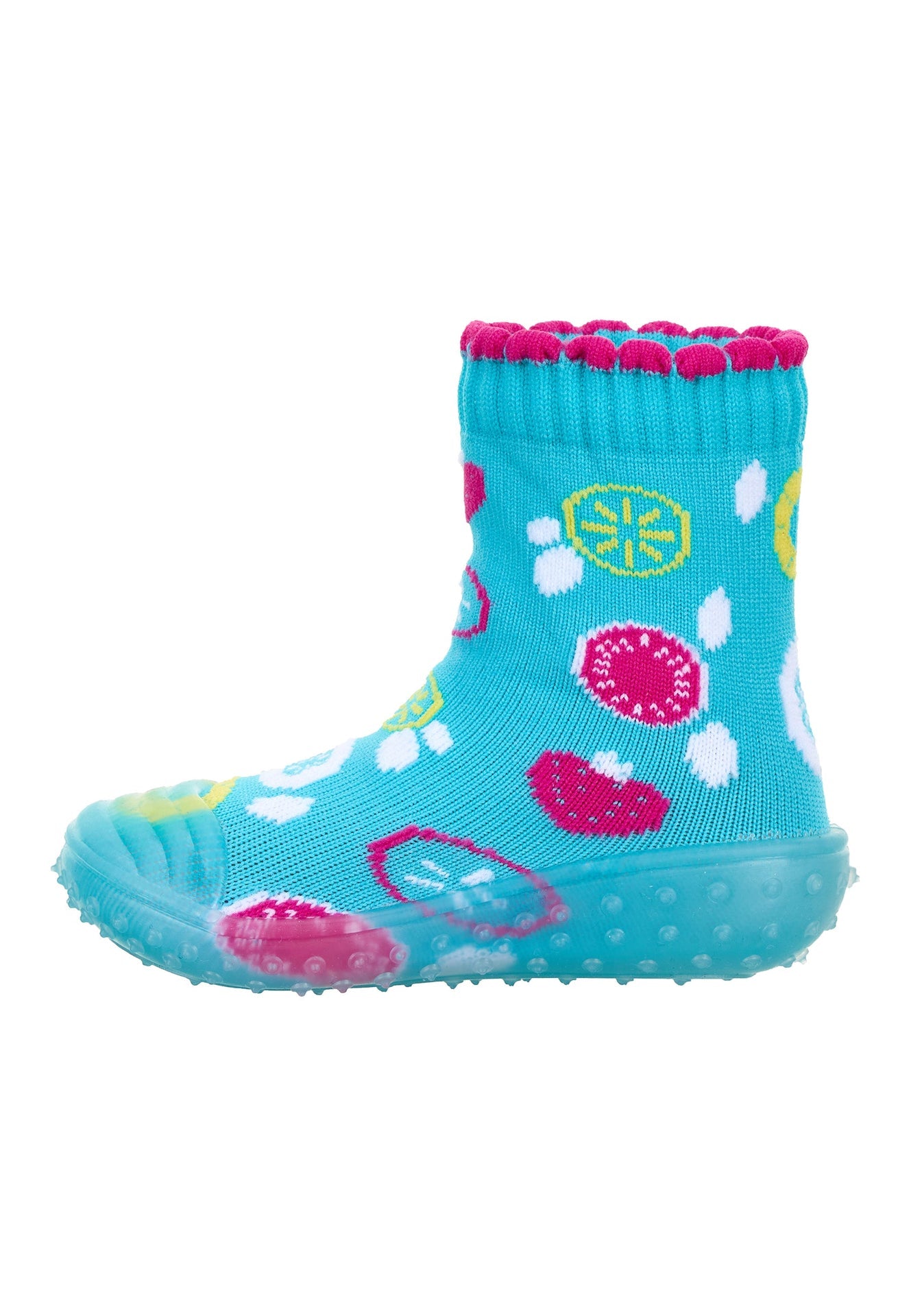 Adventure socks turquoise fruits