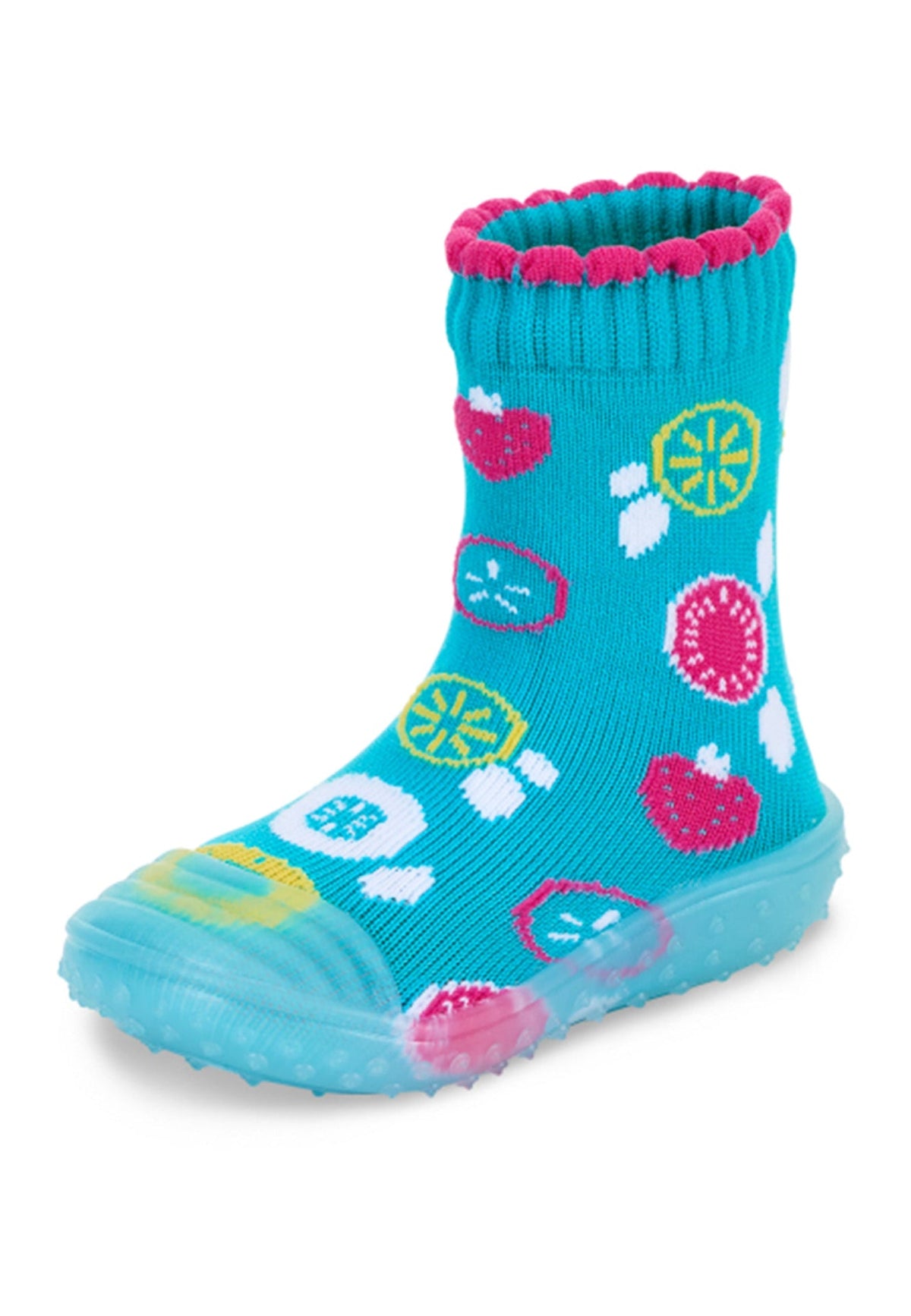 Chaussettes aventure Fruits - turquoise