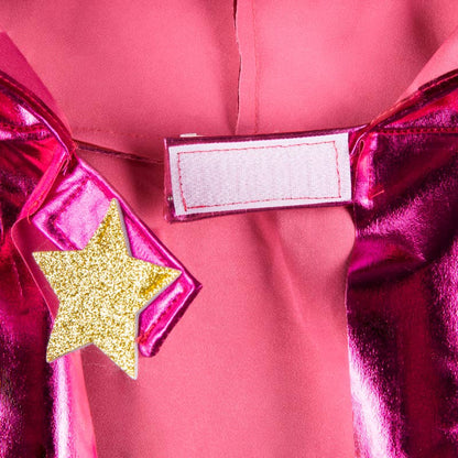 Funky Cape – Metallic Pink