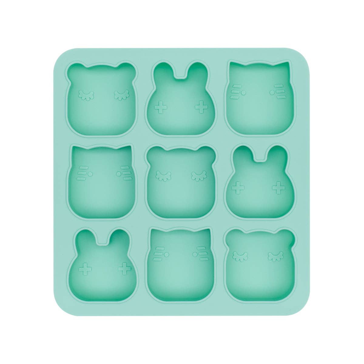 Ice cube tray/mold Freeze & Bake Poddies - Mint