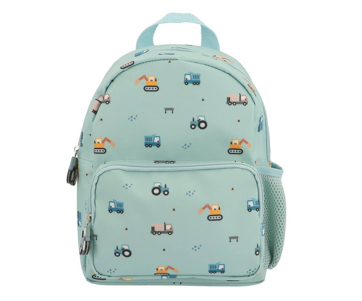 sac a dos scolaire enfant camions