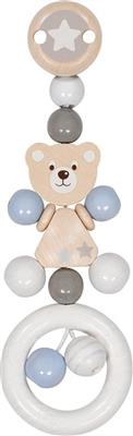 Goki Baby Clip: OURS H16,5cm, bois, en boîte fenêtre