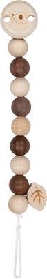 Goki Baby Accroche Tétine: ÉLÉPHANT L21cm, bois, en boîte fenêtre
