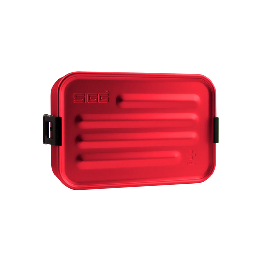 Lunch box Metal food box Red