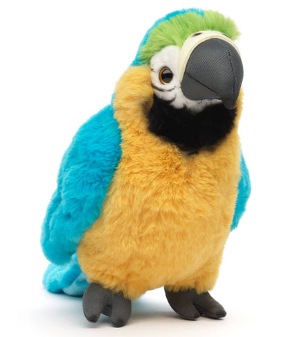 Macaw Parrot Plush Toy - Blue