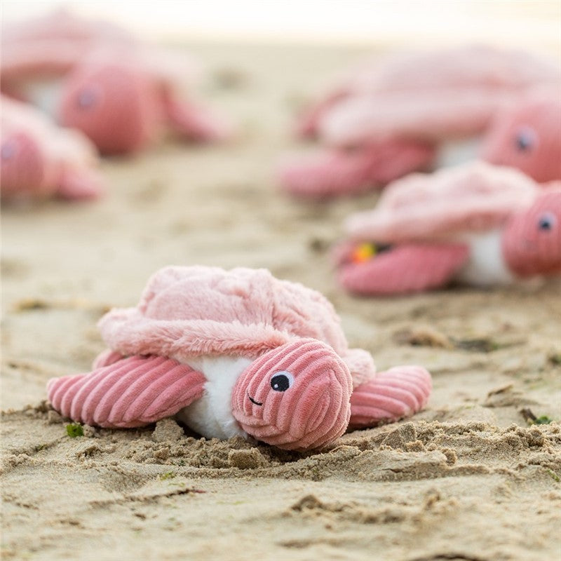 Peluche tortue Sauvenou maman et son bébé rose – Les Ptipotos – vue 9