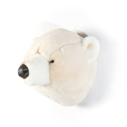 Décoration Murale Peluche Basile l'ours polaire - Wild & Soft