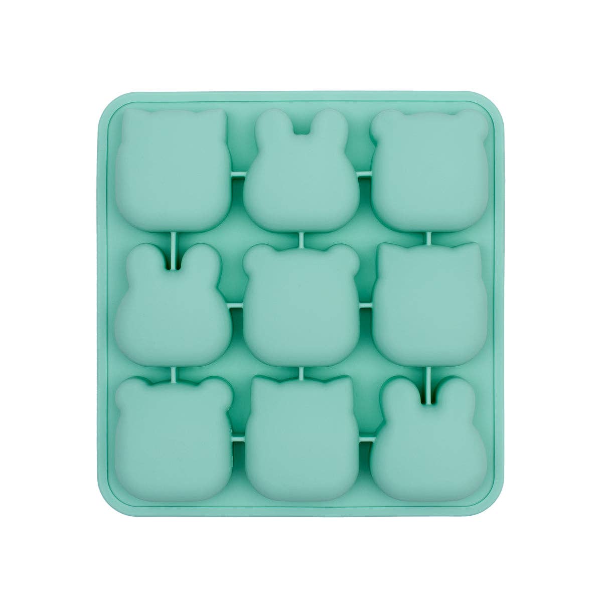 Ice cube tray/mold Freeze & Bake Poddies - Mint
