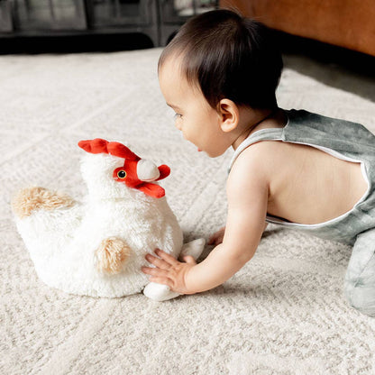 Warmies Hen Plush Hot Water Bottle