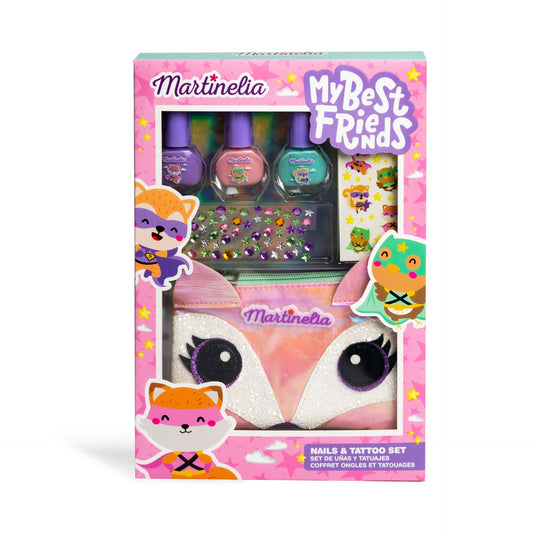 Children's nail polish and tattoo set