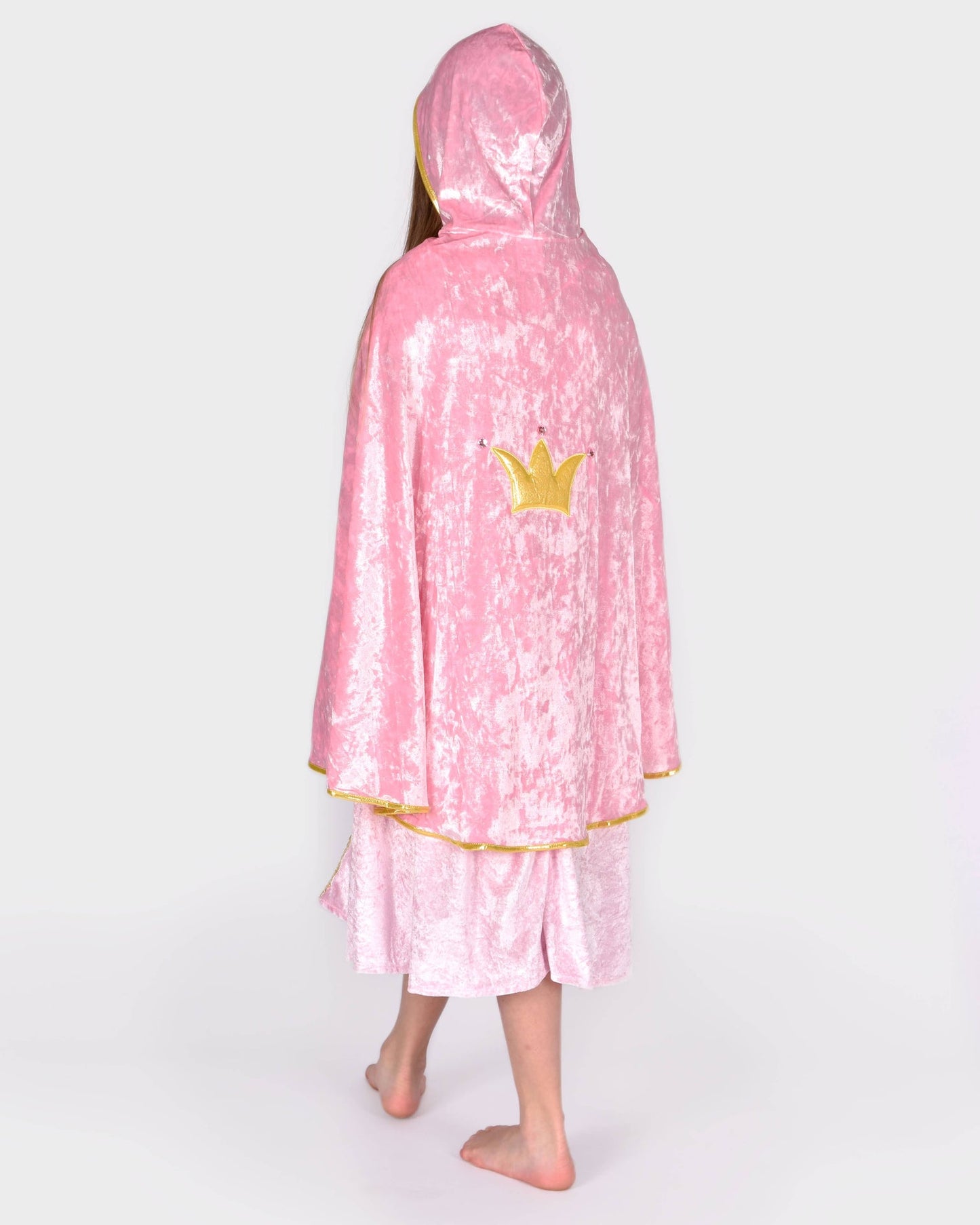 Cape rose crown in gold 98-128 cm 3-8 years