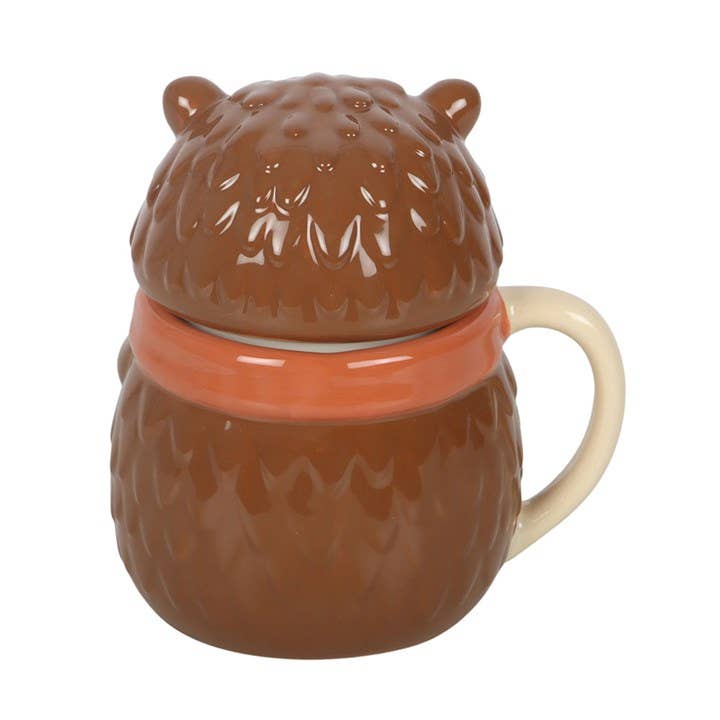 Hazel the Hedgehog Mug with Lid