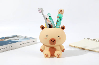 3D Capybara Pen Holder