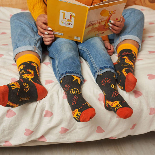 Kinder Giraffen-Socken
