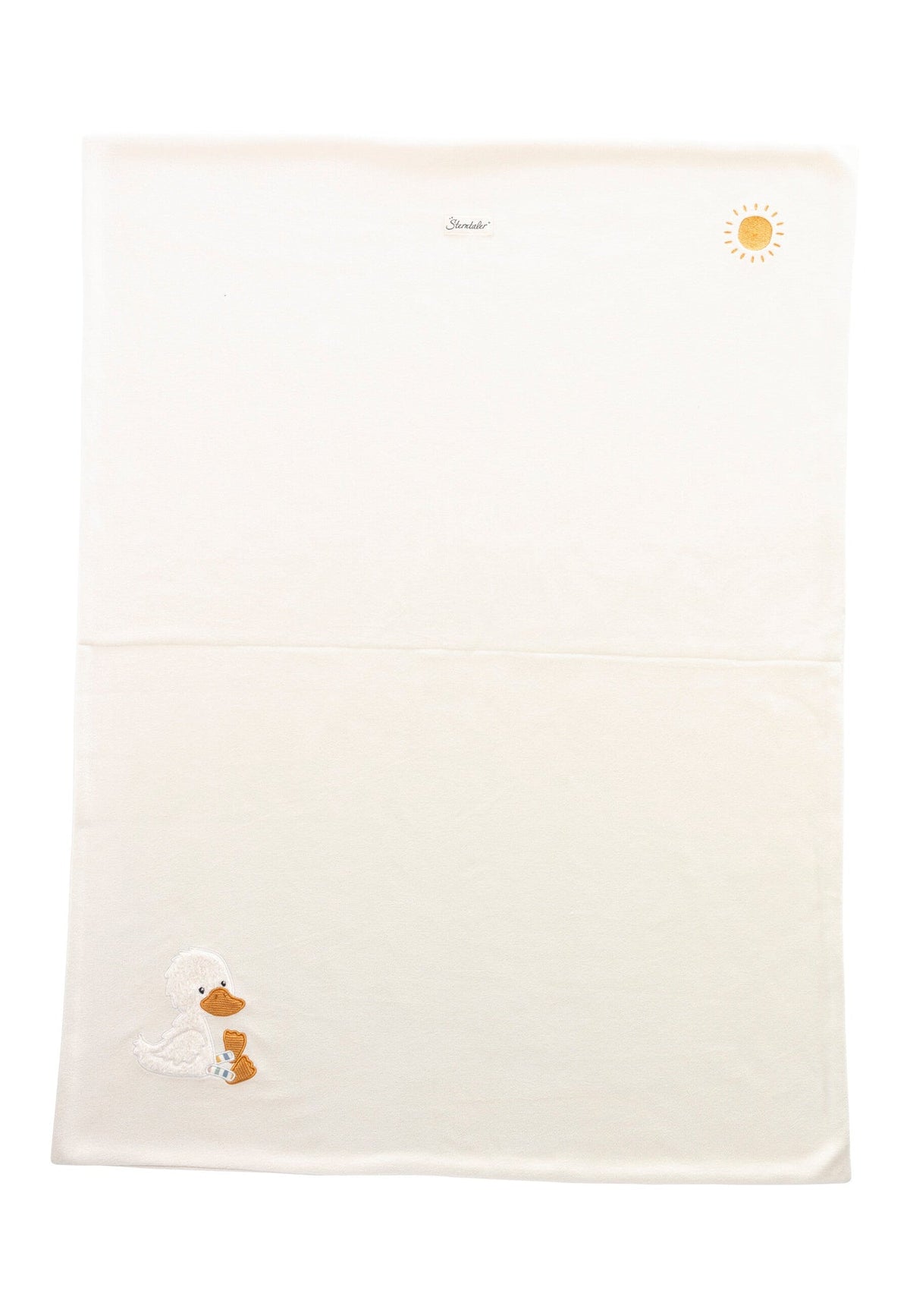 Couverture bébé Canard Edda en microfleece - 100 x 75 cm – vue 2