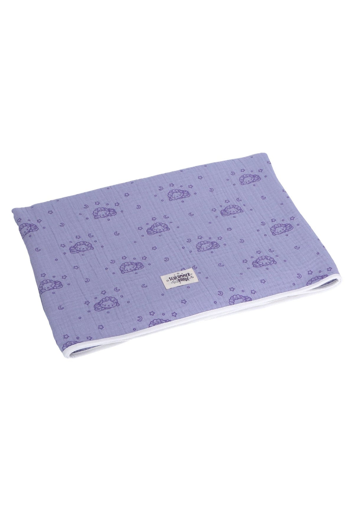 Couverture bébé Mouton endormi en mousseline - 120 x 120 cm – vue 4