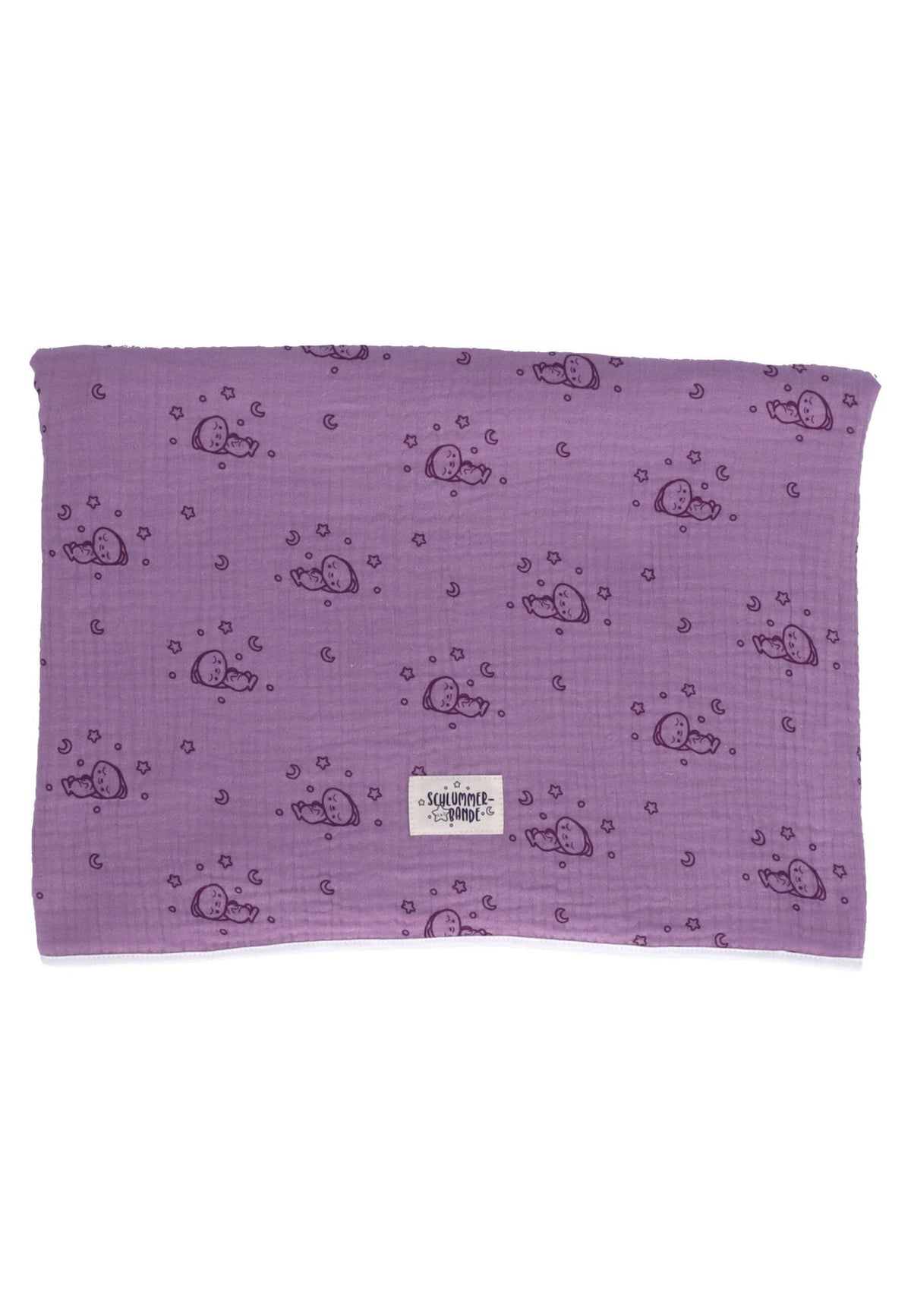 Couverture bébé Lapin endormi en mousseline - 120 x 120 cm – vue 3