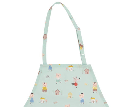 Three Little Pigs apron and pot holder set