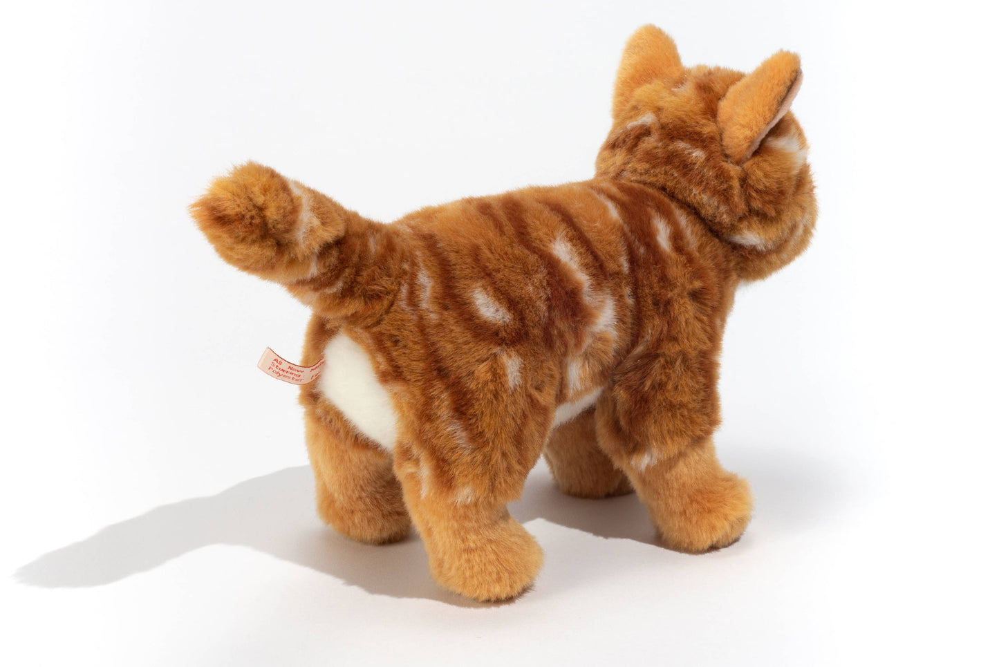 Standing Tabby Cat Plush