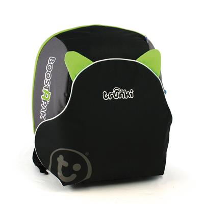 Trunki: BOOSTAPAK siège-auto et sac à dos 36x16x40 cm , 2 en 1, housse lavable, groupe 2-3 (15-36kg), 4 jusqu'à 11 ans