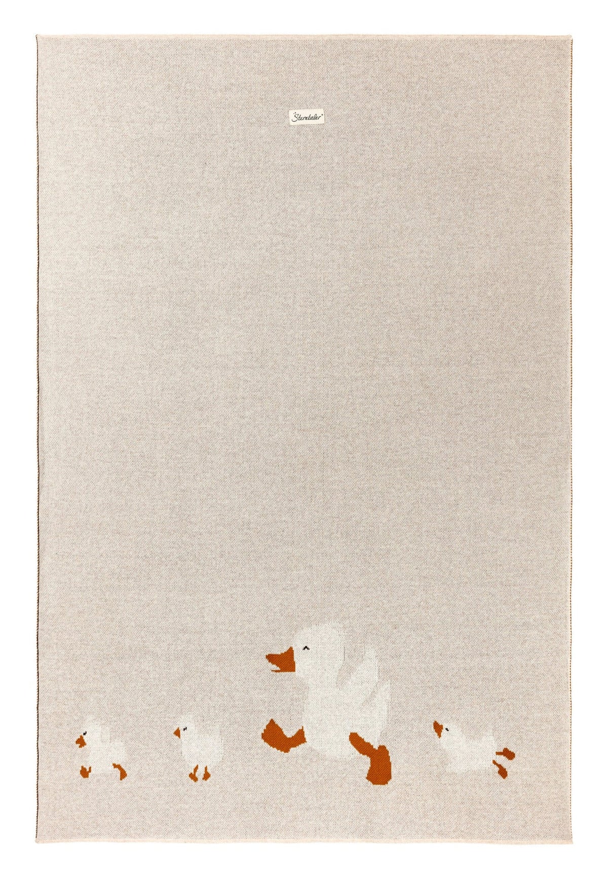 Couverture bébé Canard Edda en coton - 100 x 75 cm – vue 4
