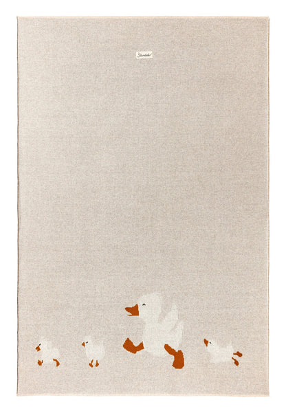 Couverture bébé Canard Edda en coton - 100 x 75 cm – vue 4