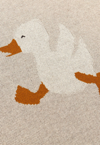 Couverture bébé Canard Edda en coton - 100 x 75 cm – vue 5
