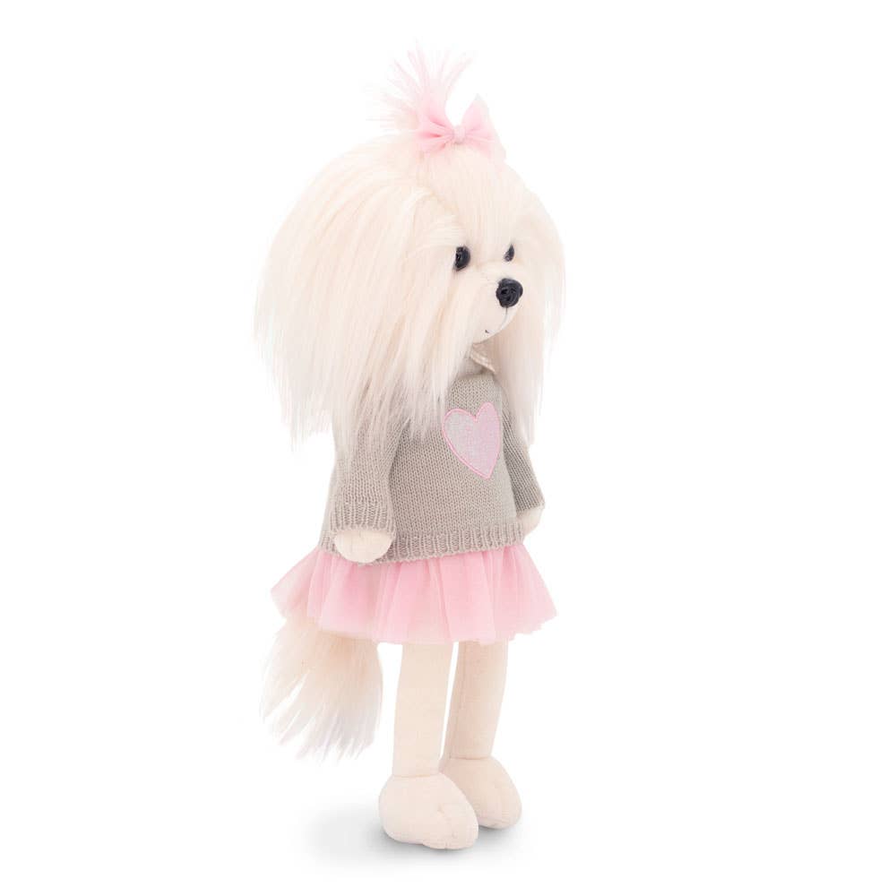 Lucky Mimi Hundepuppe: Rosa Herz - 38 cm