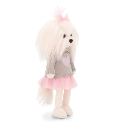 Lucky Mimi Hundepuppe: Rosa Herz - 38 cm