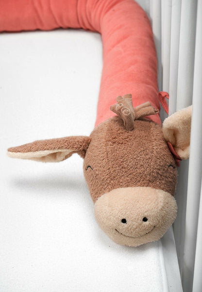 Cot bumper cushion