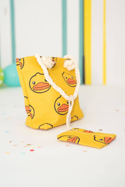 Small Children's Bag with Duck Pattern