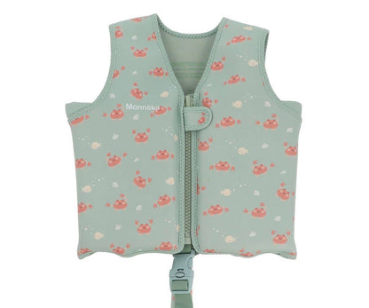 gilet de flottaison dapprentissage pour enfants crabes monneka