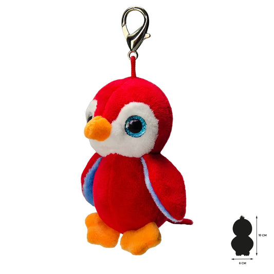 Plush Parrot Keychain