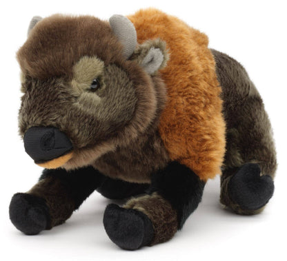 Sitting Bison Plush Toy